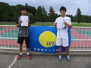 男子３位　和田、加藤木